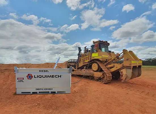 Australian-compliant self-bunded diesel tanks from 450L to 68,000L